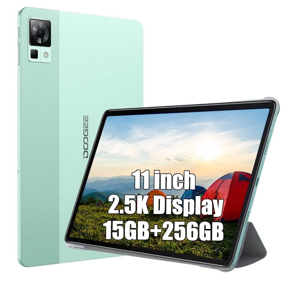 DOOGEE T30 Pro Helio G99 タブレット2.5K Tablet DOOGEE T30 Pro (2023), 15 GB RAM + 256 GB ROM (TF 1TB