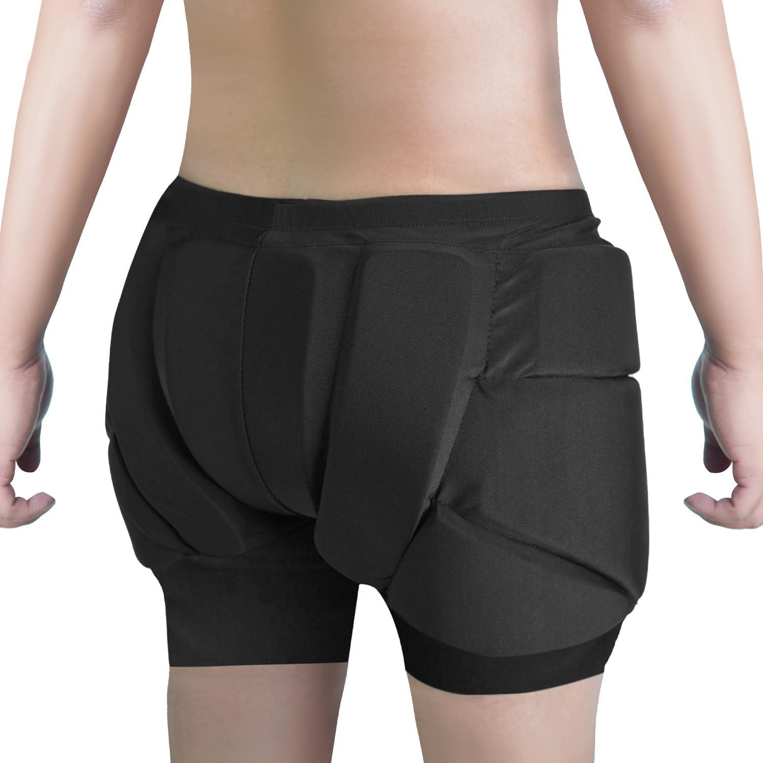 AIDY-PRO Snowboard Padded Shorts Impact Shorts for Snowboarding, Hip and Butt Pads for Skating, Snowboard Butt Pad for Kids Adult