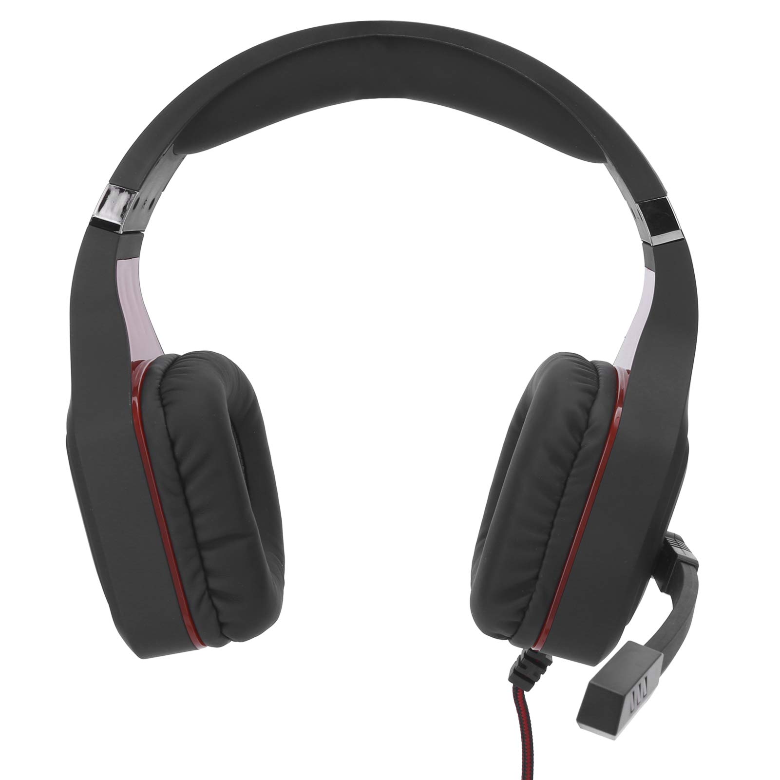 Acouto Auriculares Gaming con Cable Profesionales Auriculares Estéreo con Micrófono para PC Dispositivos Portátiles 3 5 Otros Enchufes a Estéreo Ajustable Móvil para y Gaming con Cable
