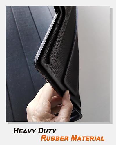 Miniatura 3 de MIROZO Tapete para caja de camioneta compatible con Ford F-150 2015-2023 Crew Cab 5.5 pies, revestimiento de goma para todo tipo de clima,