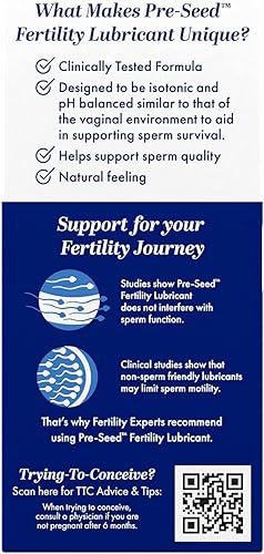 Miniatura 9 de Pre-Seed Lubricante para la fertilidad lubricante para mujeres que intentan concebir
