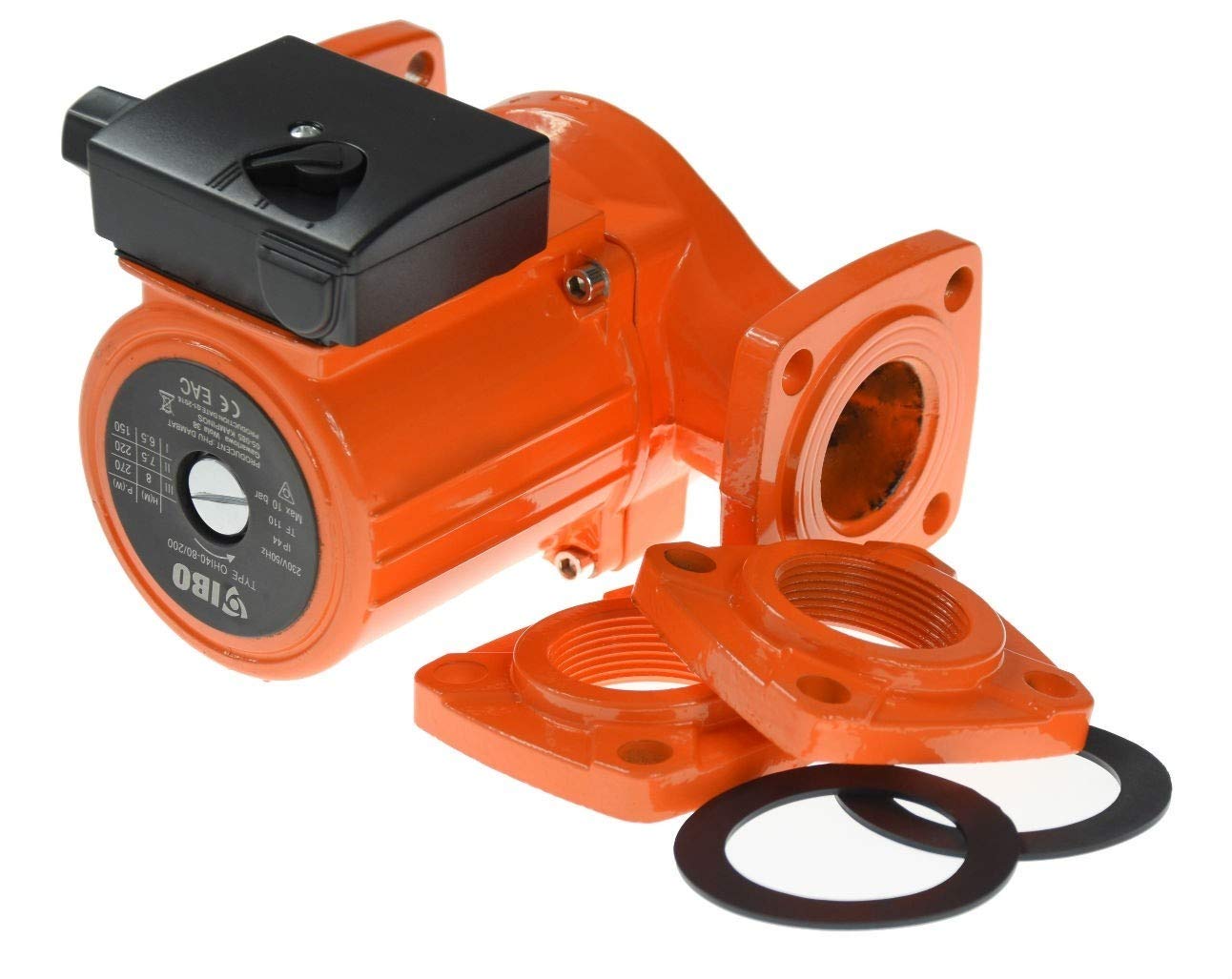 Pompe de circulation IBO OHI 40-80/200 Pompe de chauffage pour eau chaude