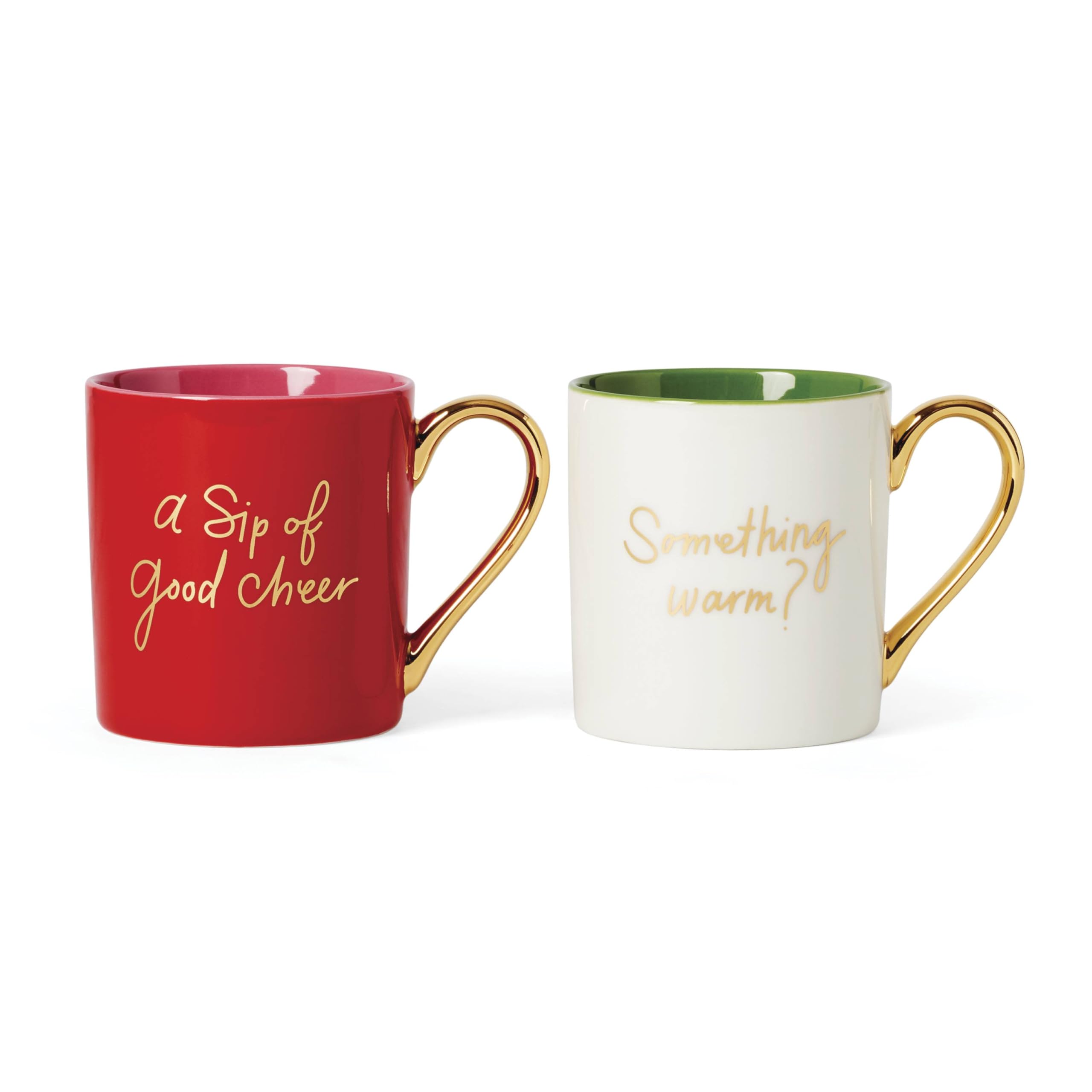 kate spade new york Be Jolly Holiday Collection, Mug Set, 2-Piece