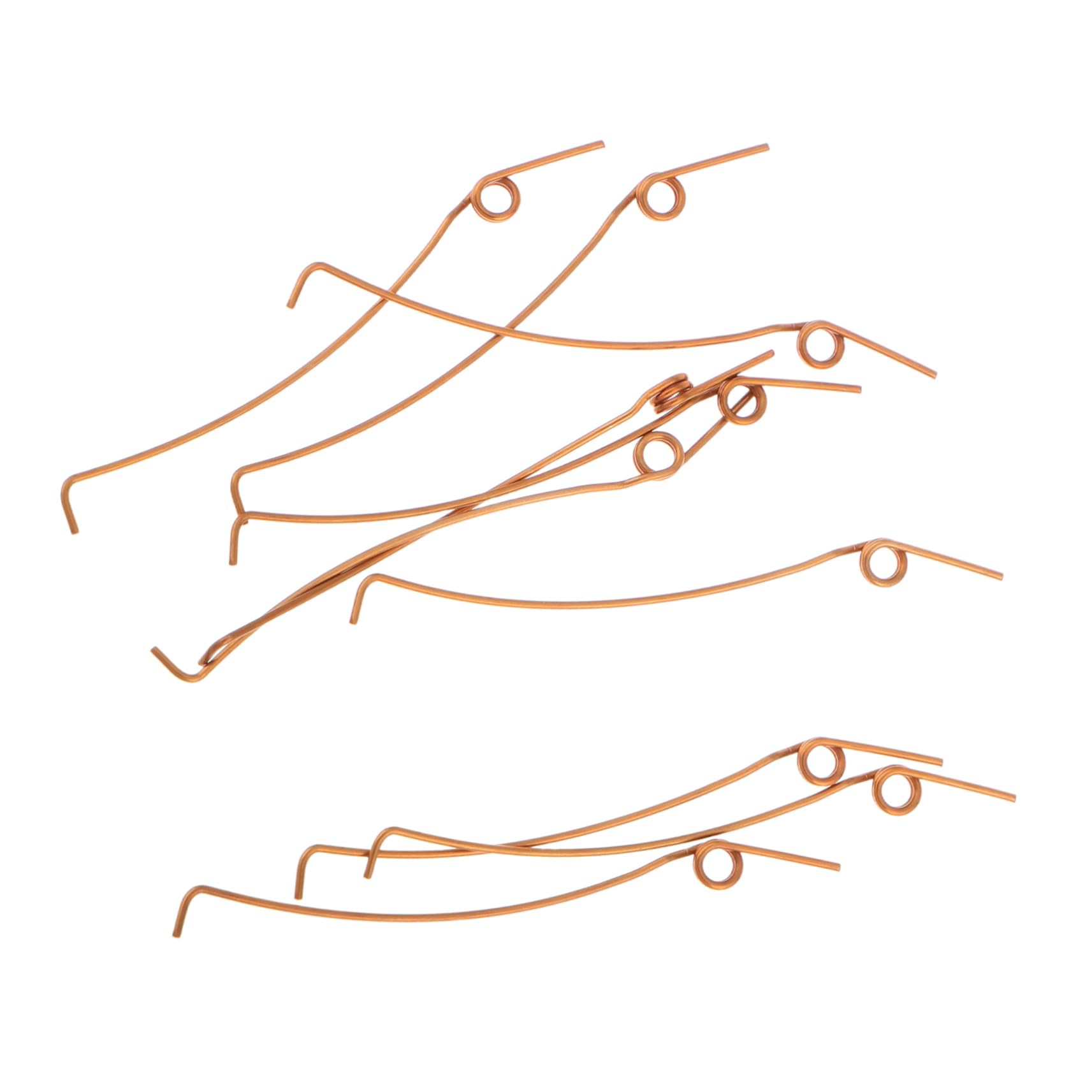 FUNOMOCYA Piano Repair Parts 10pcs Metal Piano Springs for Action Tension Springs Easy Installation