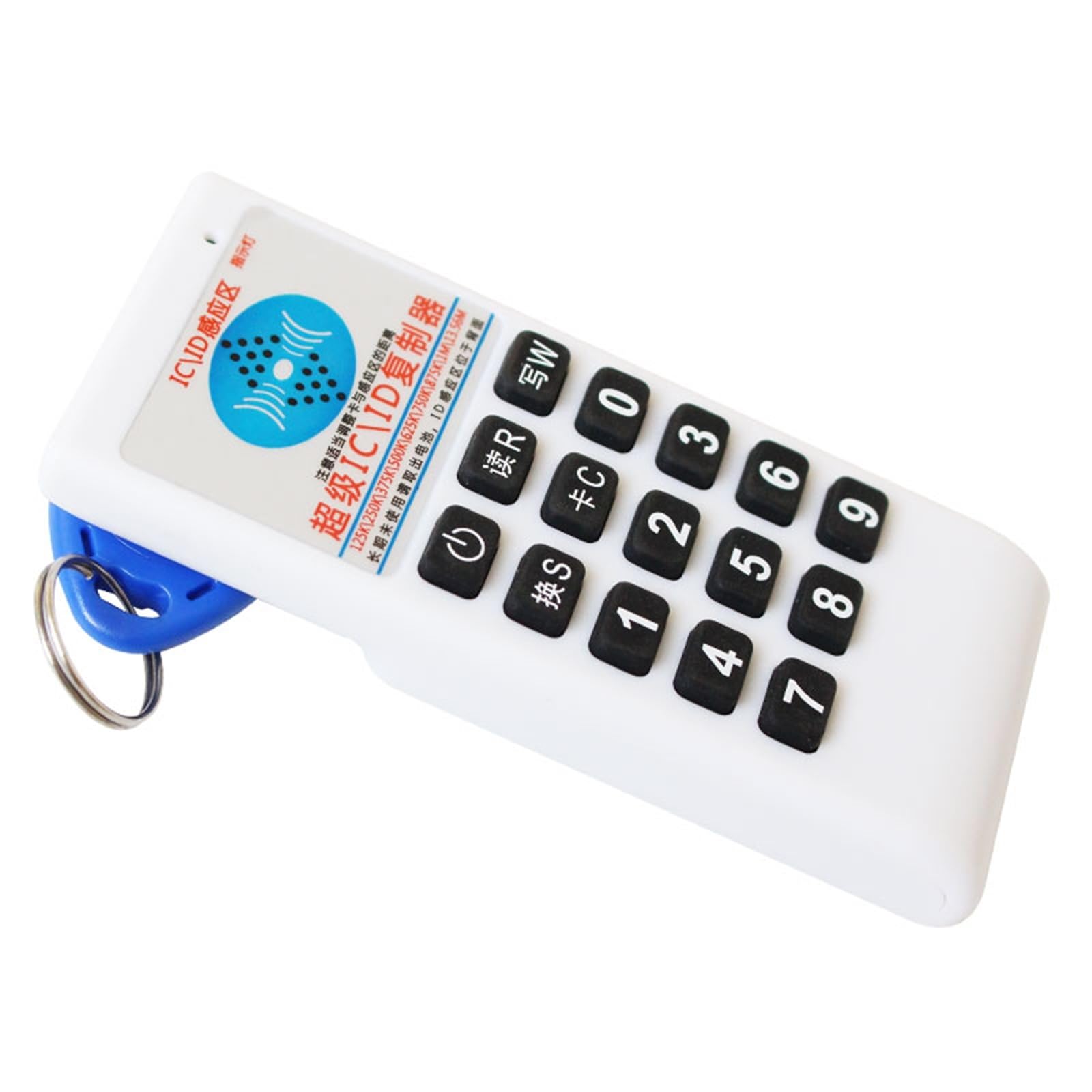 RFID 125Khz 13.56MHZ Copier Duplicator Cloner Handheld NFC IC Card Reader & Writer Access Control Card Tag Duplicator(5KeyT57 5KeyUID)
