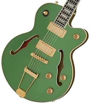 Amazon | Epiphone/Uptown Kat ES Emerald Green Metallic