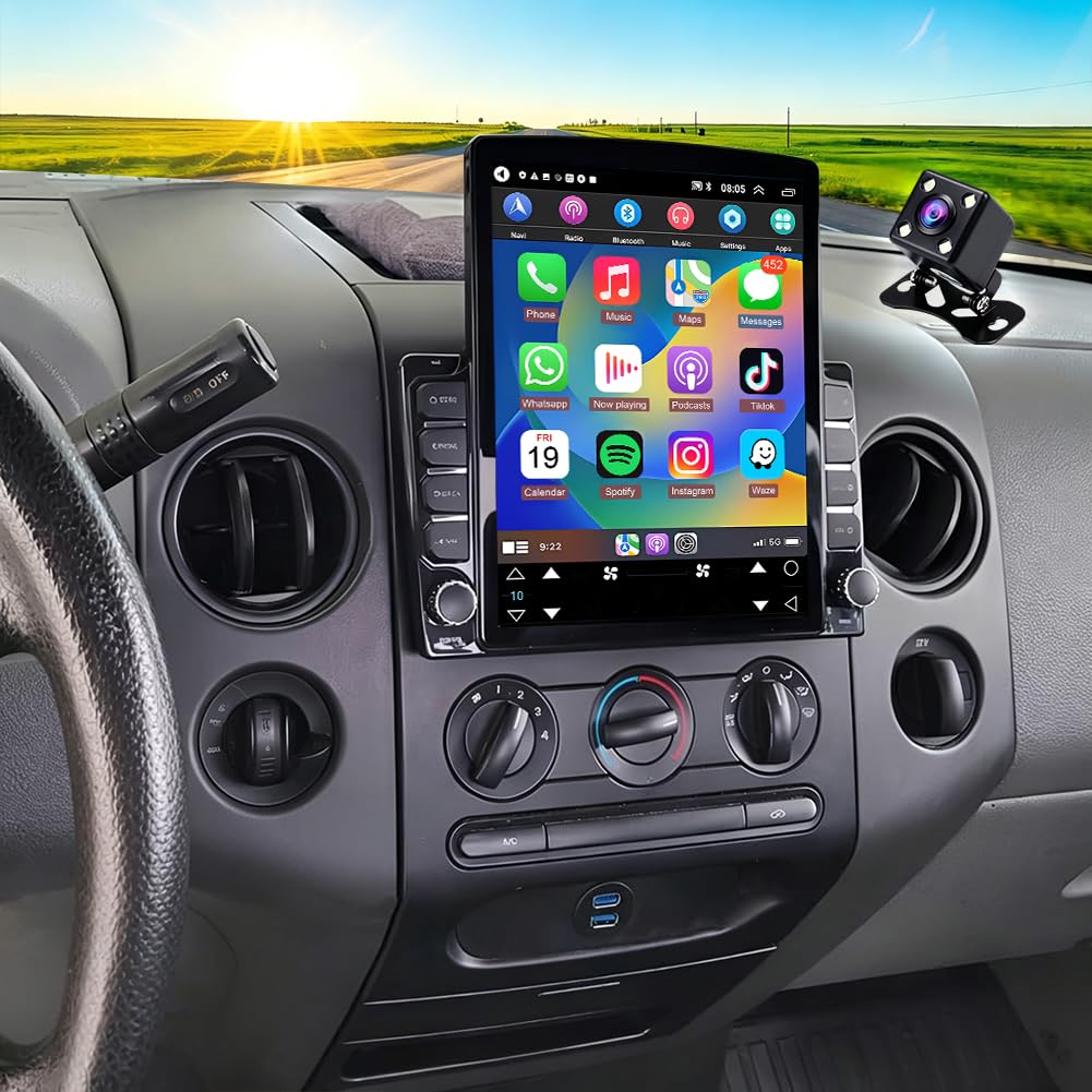 Photo 1 of Ftoghe Android 14 Car Stereo Radio for Ford F150 (2004-2008)