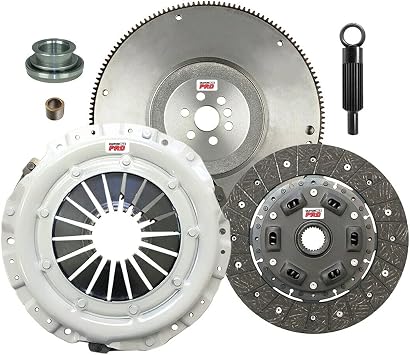 ClutchMaxPRO Heavy Duty OEM Clutch Kit with Flywheel Compatible with 1994 1995 Chevrolet Chevy S-10 GMC Sonoma 2.2L CP04138HDFW-CK