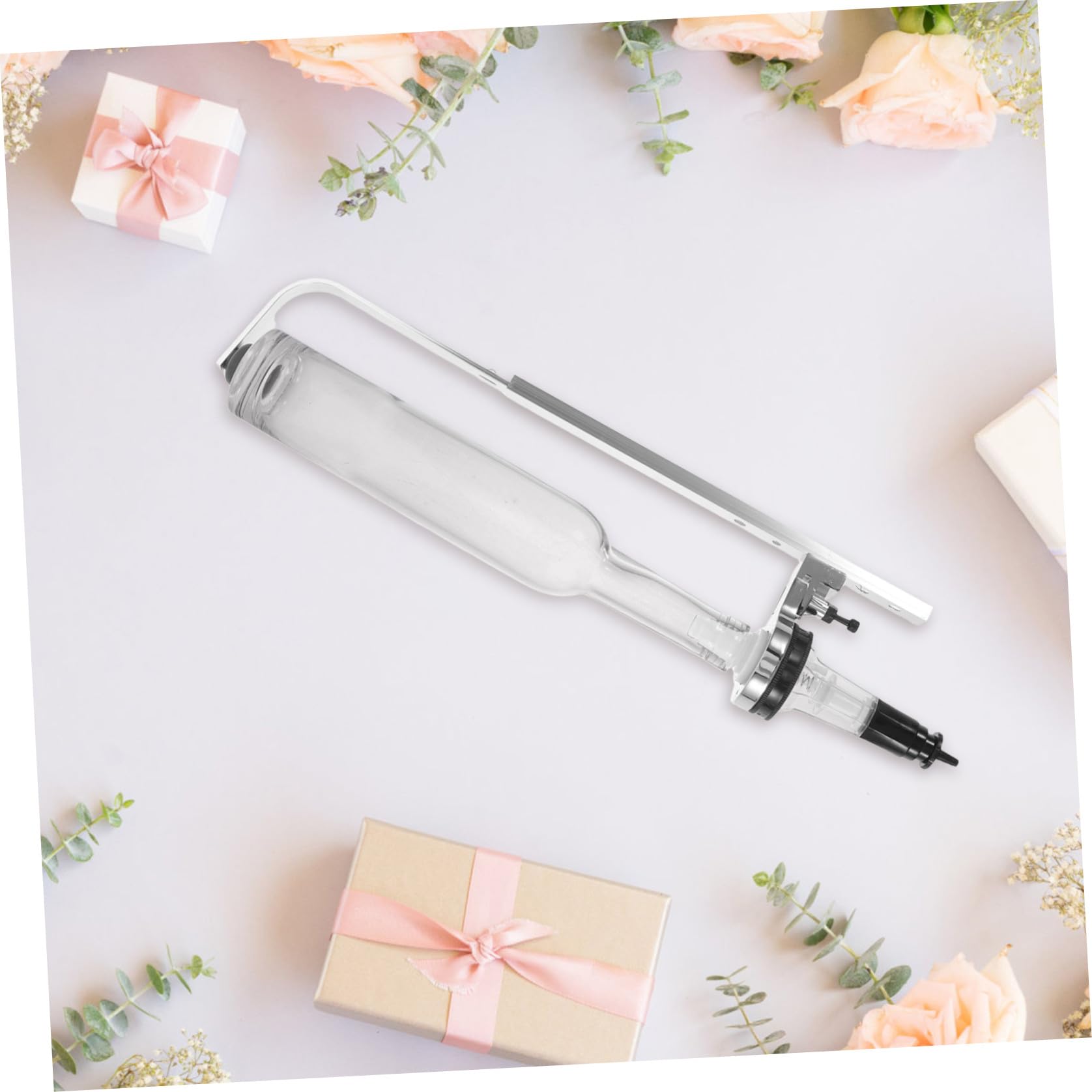 Happyyami Kit Strumenti per Ricarica Profumo Pompa in Vetro 400 Ml, Accessori per Distribuzione Profumo in Spazi Commerciali e Viaggi, Soluzione per Controllo Dosaggio Liquido