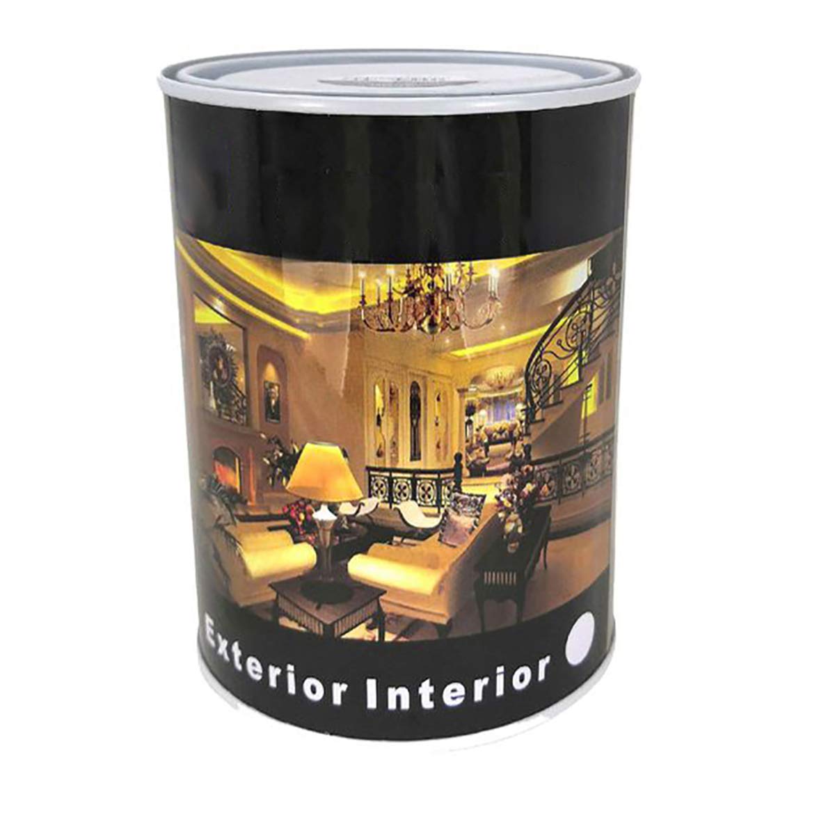 H HANSEL HOME Pintura Esmalte al Disolvente para Madera y Metal, Pintura Alquidica de Rápido Secado para Superfícies Interiores y Exteriores(Negro Satinado, 125 ML) — view 23