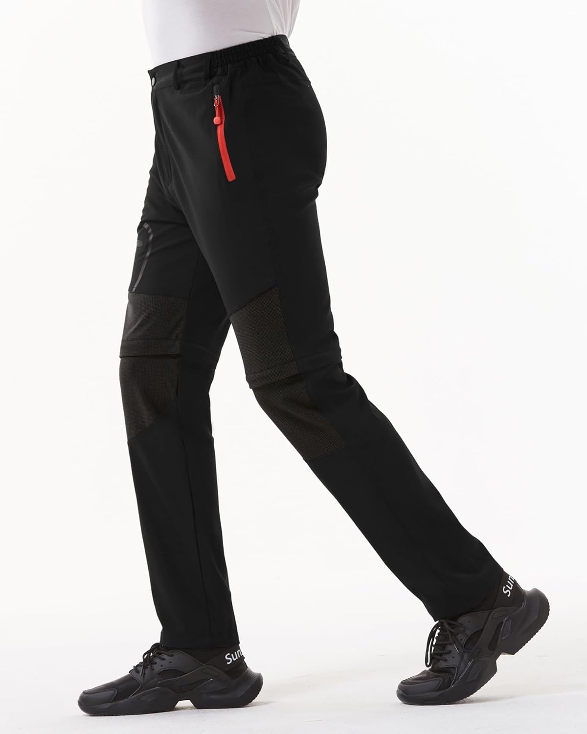 Men's Convertible Hiking Pants Zip Off Lightweight Quick Dry Outdoor Waterproof Tactical Cargo Work Pants Camping