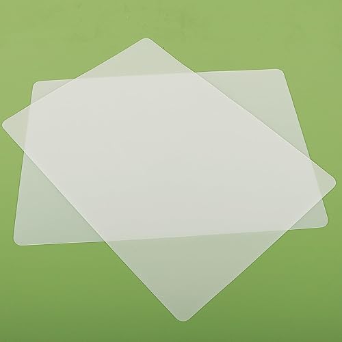 Tapete de silicona transparente para encimera de cocina, 10.24 x 14.2 pulgadas (0.039 in), forro protector de encimera antideslizante, tapete