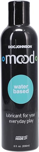 Doc Johnson Mood - Lubricante a base de agua para tu juego diario, seguro para usar con todos los condones y juguetes, 8 onzas líquidas (8.0 fl oz) disponible en Yaxa Costa Rica