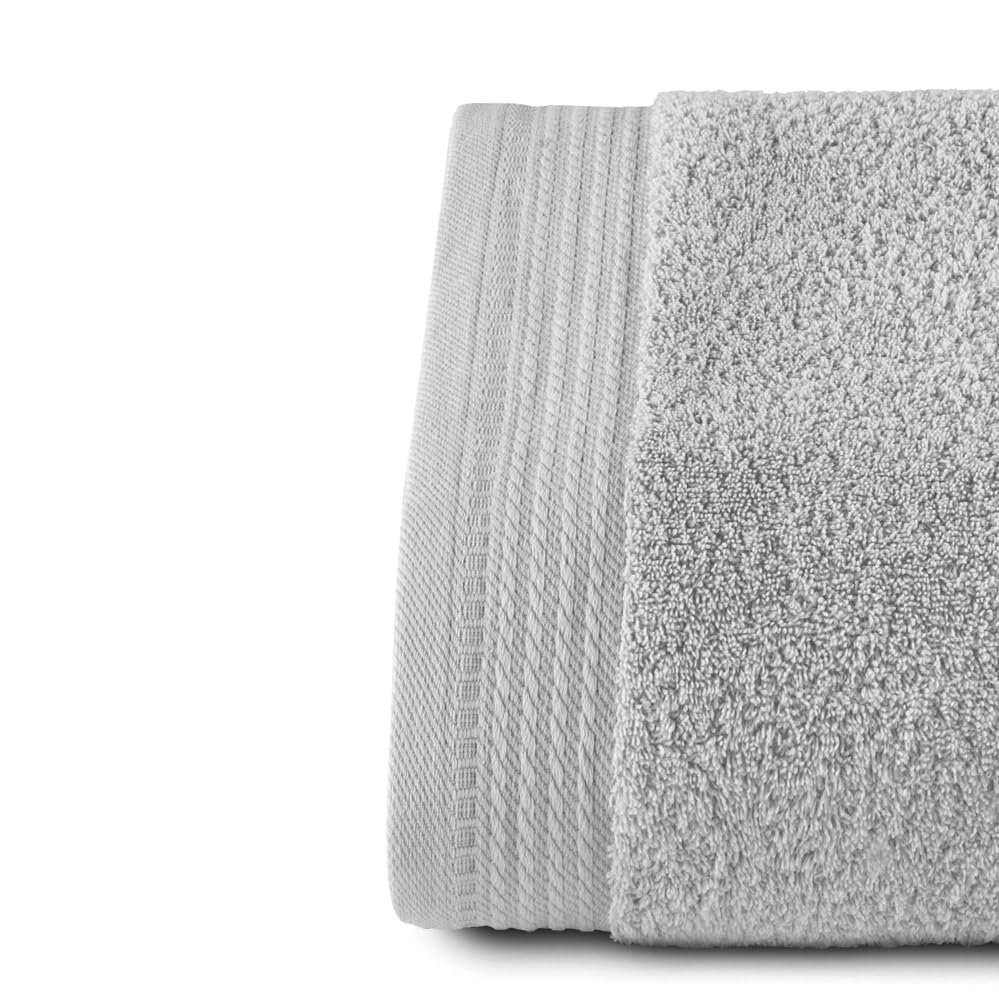Top Towel Premium - Large Bath Towels - Bath Towels - 1 Bath Towel - 70 x 140 cm - 100% Cotton - 600 g - Silver Grey - Image 2
