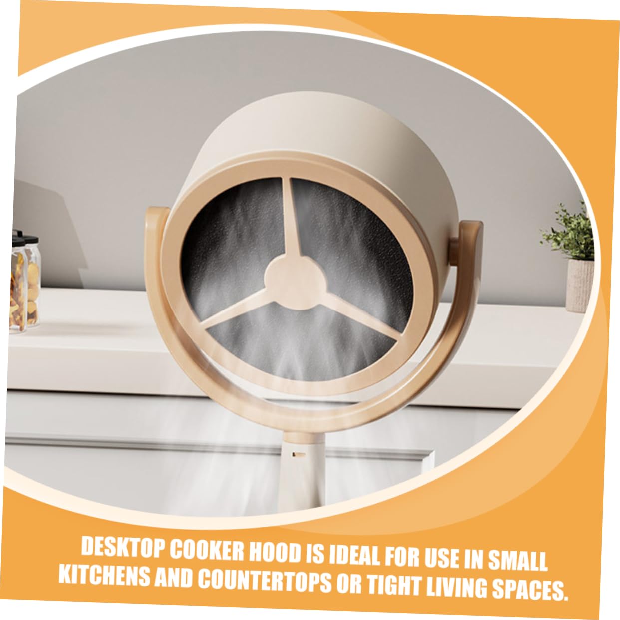Extractor De Aire Para Cocina Compacto Campana Extractora Pequeña Fácil De Instalar