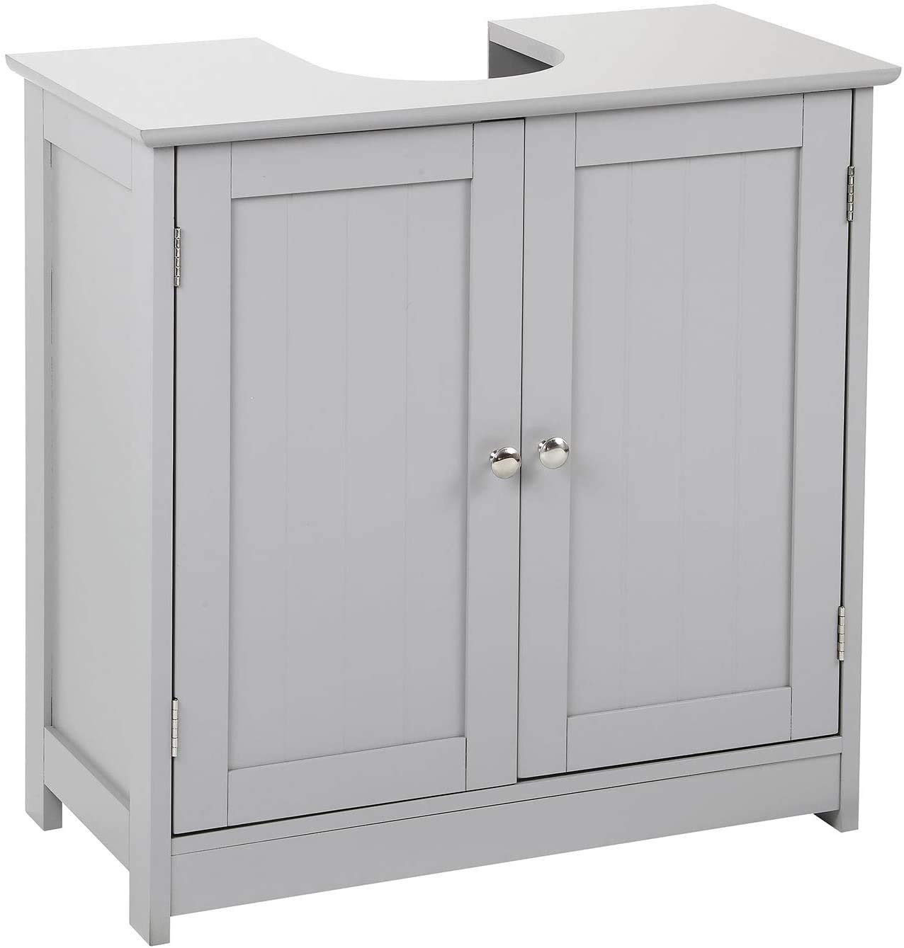 Greenfields Grey Wooden Bathroom Under The Sink Cabinet Storage Cupboard Unit