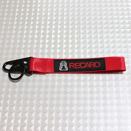 Miniatura 3 de Q1-TECH, llavero bordado, etiqueta bordada, para automóvil, motor, compatible con JDM RECARO Llavero Accesorios