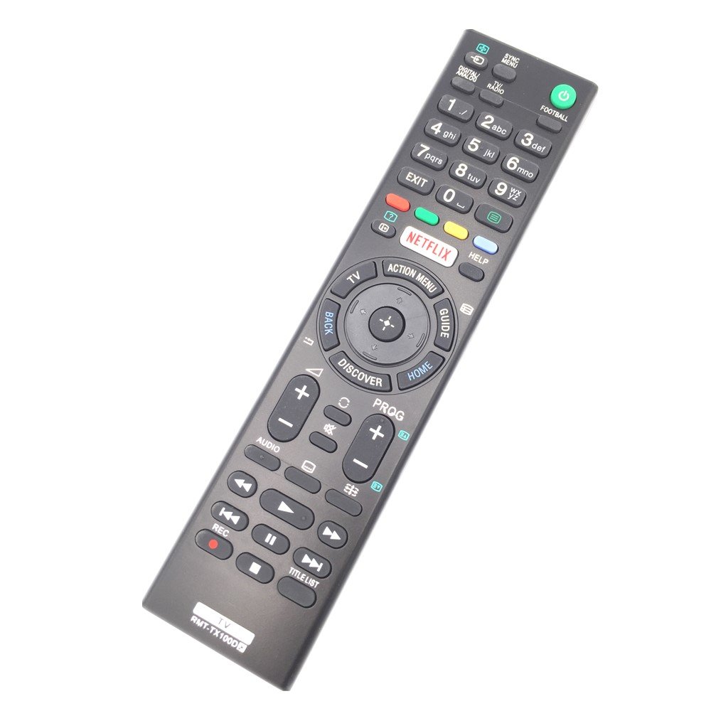 Generic rmt-tx100d telecomando uso per Sony TV LED con Netflix Buttons