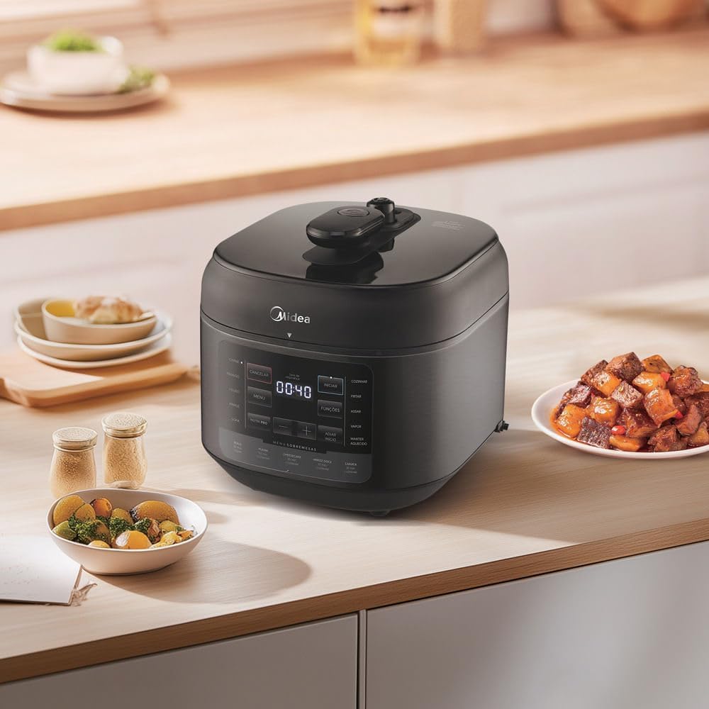 Panela de Pressão Elétrica 5L NutriPro Midea: Review após 7 dias de uso