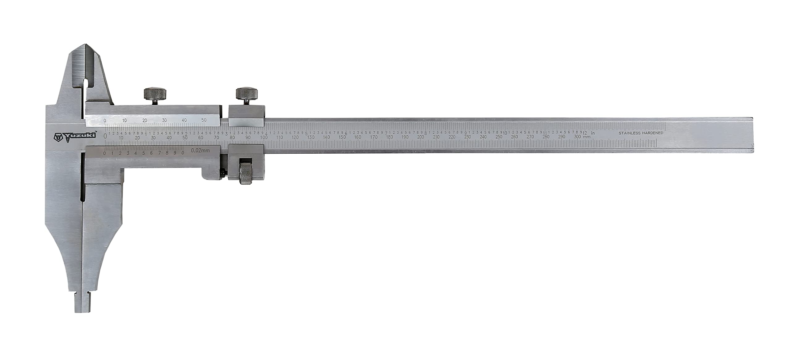 Yuzuki Vernier Caliper with Upper Inside Jaw 600 mm Inch and Millimeter-image-4