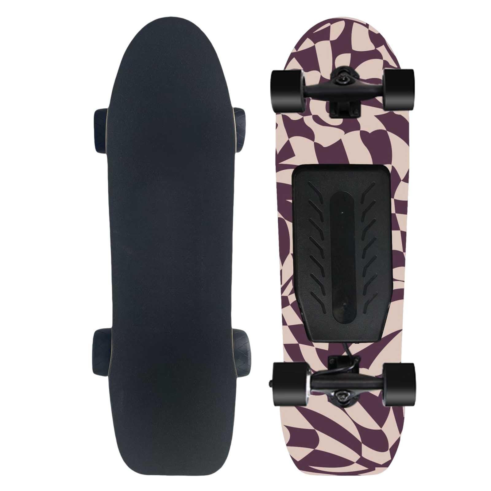 aallwwsso Electric Skateboard With Remote, Electric Longboard Skateboard Adult, 24/45 Km/H Top Speed, 24/26 Km Range, 150 Kg Load, Ip54 Waterproof Skateboard Adult For Teens Beginners dualdrive-F