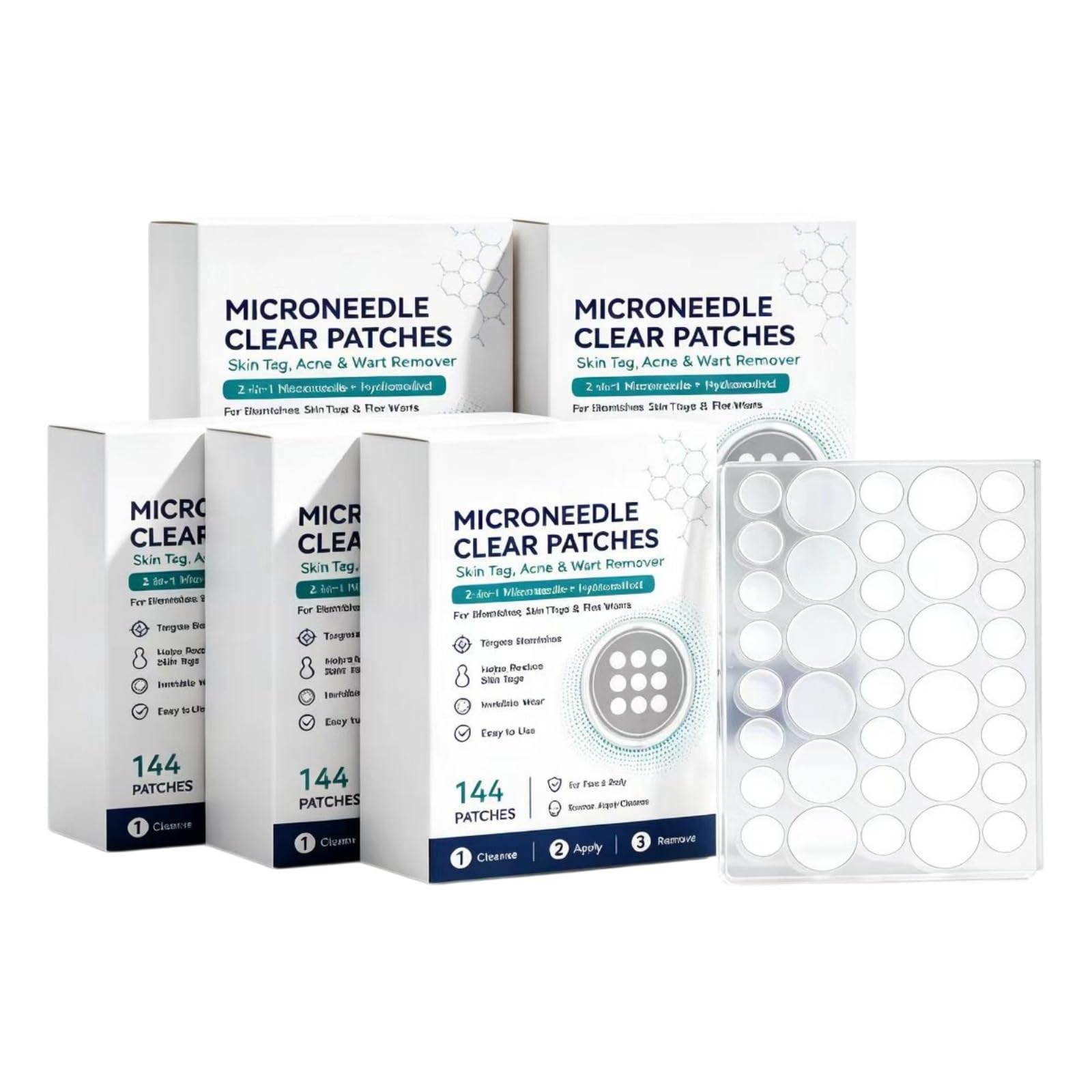 Patch Bouton Acne,Invisible Naturel Patch ，Patch Anti-Bouton Microcristal