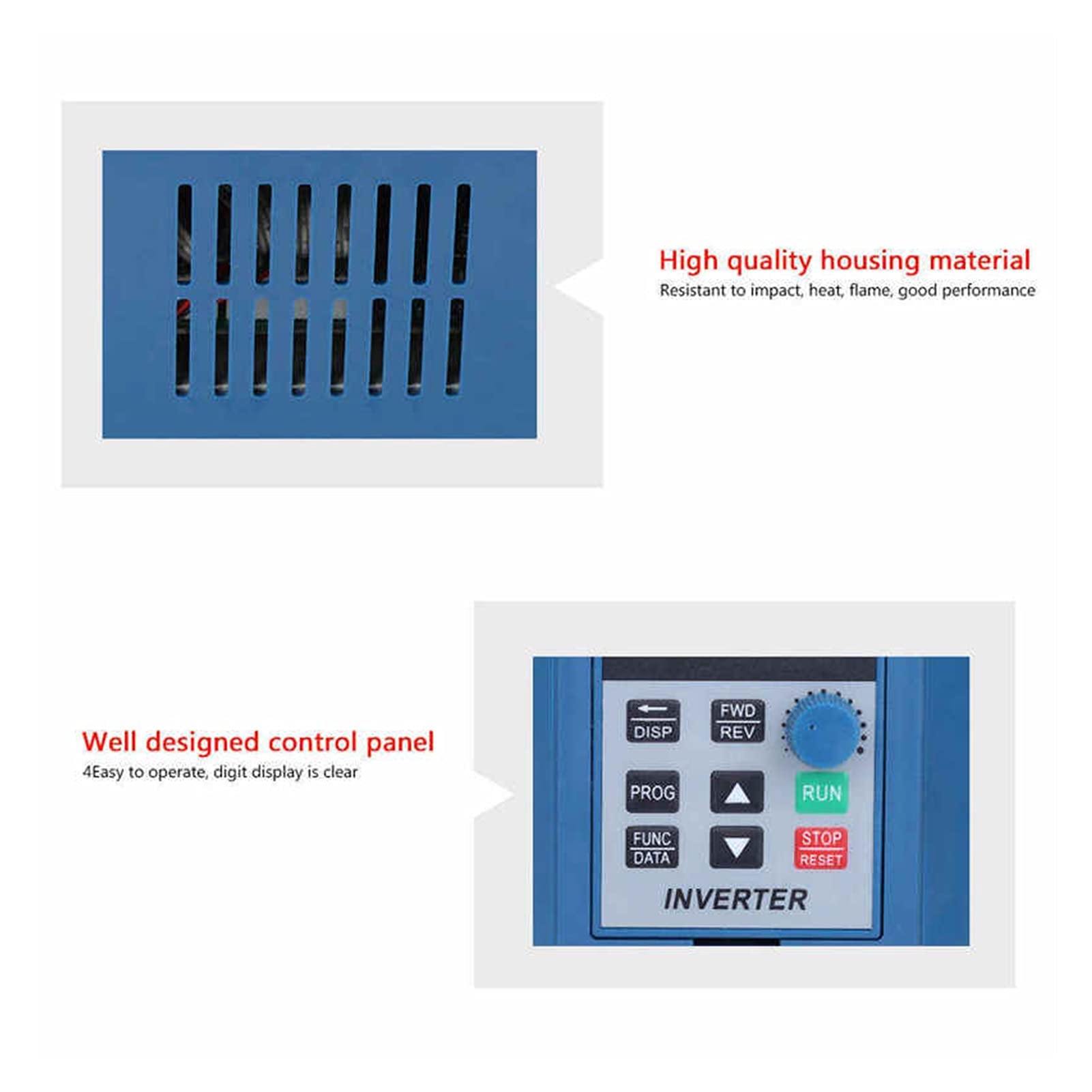 Variatore di Frequenza, Azionamento a frequenza regolabile 1PC 38 0vac. Variatore di VFD. Controller velocità for 3-fase 4 KW AC. Il motore