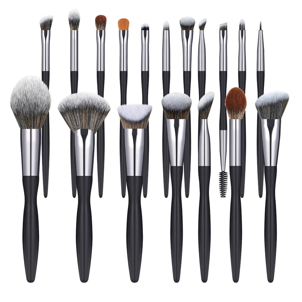 16 Sexy Piccolo Vita Nero Pennello Trucco Set