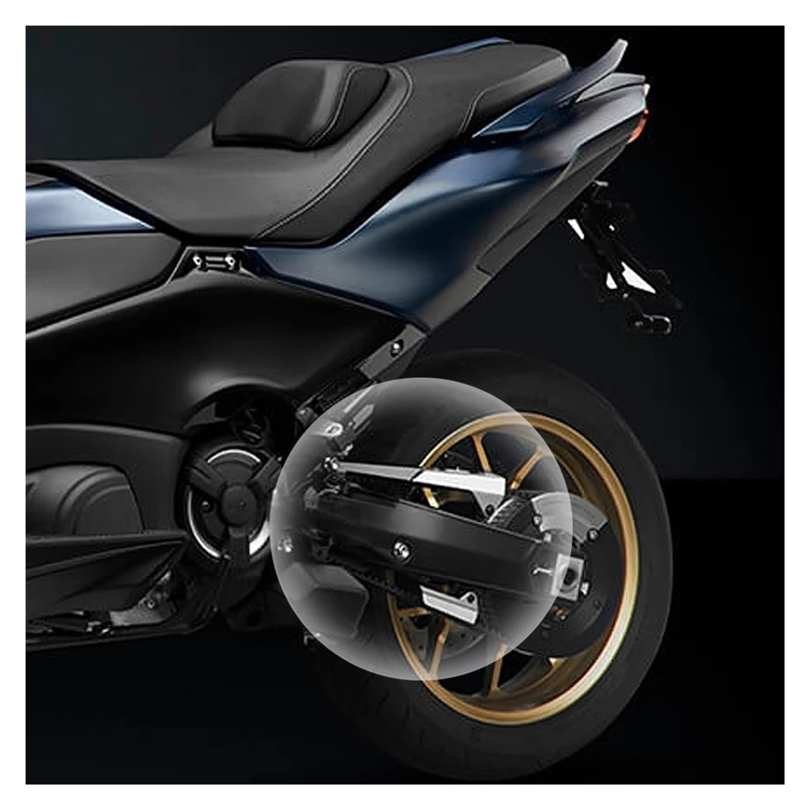 Motorrad Zubehör Gürtel Schutz Abdeckung Schutz Für Ya&maha T-MAX 560 Tech Max TMAX 560 T-MAX560 TMAX560 2020-2025 Kettenradabdeckung