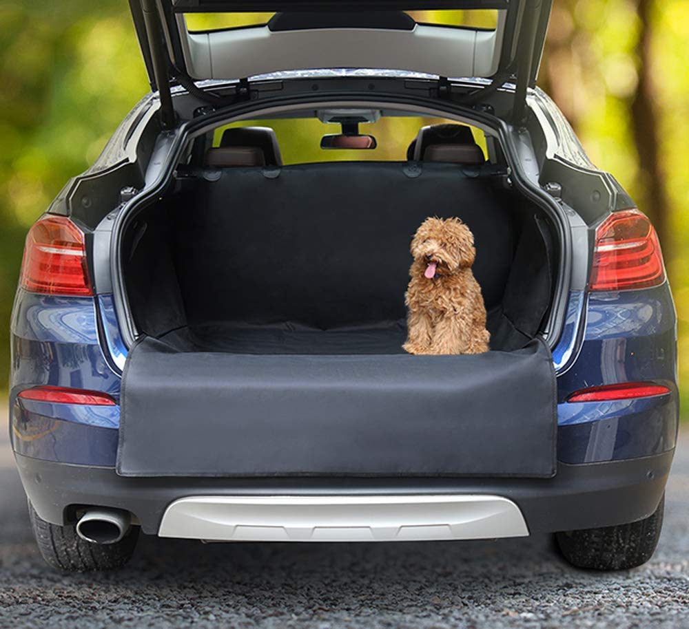 Fluffys Polyester Waterproof Oxford Dog Hammock Luxurious Car/Trunk Seat Covers with Side Protection for Sedan and SUV, Black, 850 G (B07R7PFHNW) Amazon Price History, Amazon Price Tracker