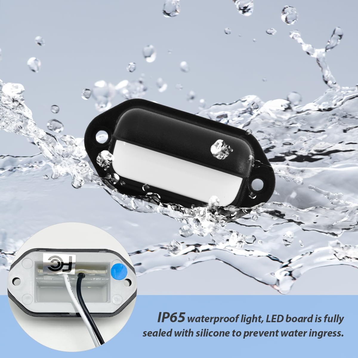 Faretti LED Da 12 V, Luce Di Lettura Da Parete Sul Comodino Interruttore Regolabile Camper Roulotte Furgone Roulotte Illuminazione Interna Per Barca Camper Argento Corto Ymyny 87927184