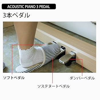 電子ピアノ 88鍵盤 ハンマーアクション鍵盤 木製スタイル ベージュ 3本ペダル Amazon | 【ハンマーアクション 電子ピアノ】KIMFBAY 電子ピアノ