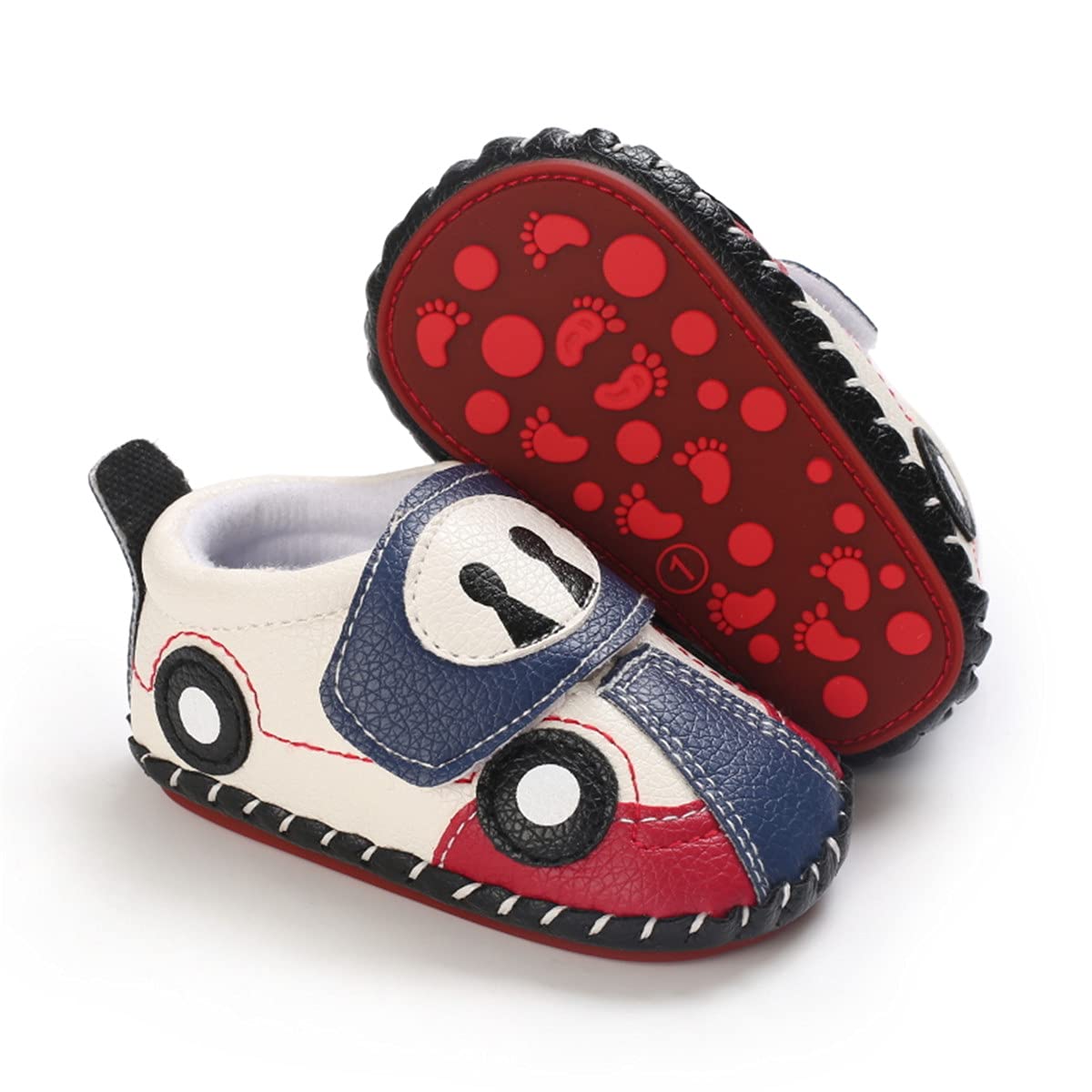 Baby Boys Girls Walking Shoes Hard Bottom Non Slip Pu Desertcart