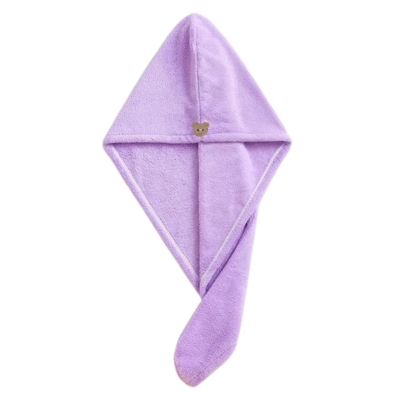NPwtpndf Microfiber Hair Drying Turban