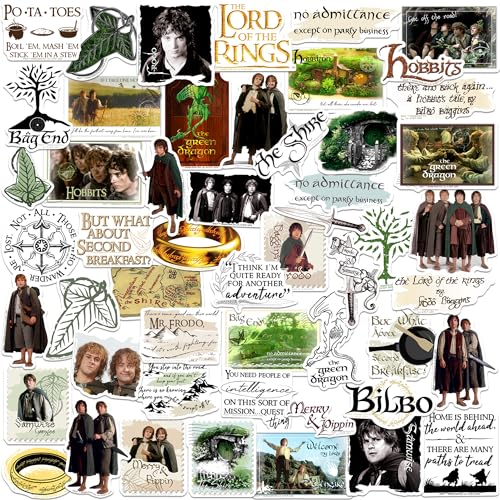 The Lord of the Rings Hobbit Lifestyle 50ct Vinyl L Tablet Indoor/Outdoor