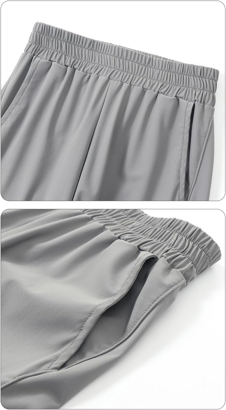 Little Boys Hiking Cargo Casual Long Pants UPF 50+ Kids Youth Quick Dry Outdoor Camping Letter Trousers