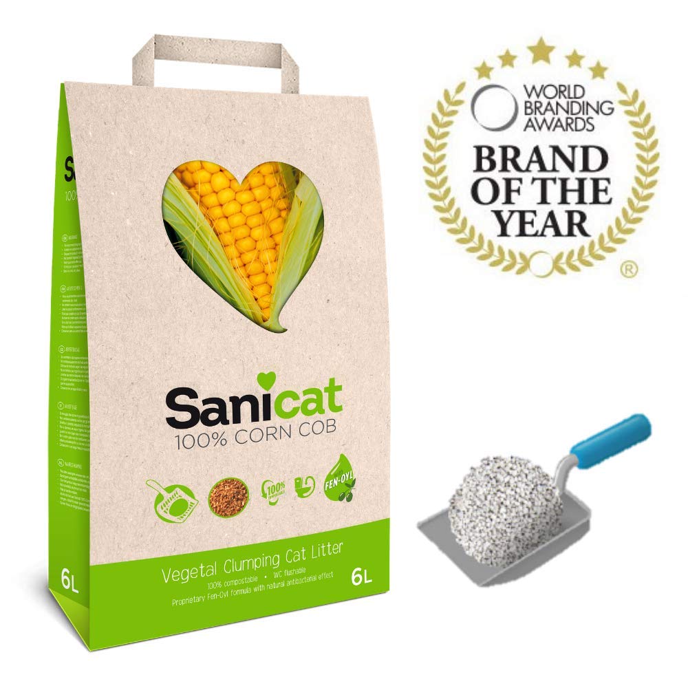 sanicat corn cob