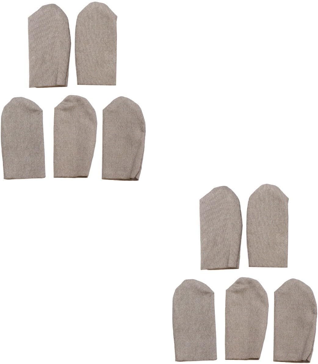 Generic 10pcs Ultra-Thin Screen Touch Finger Cover Gaming Gloves for Sweaty Hands Finger Sleeves for Phone Game Sweatproof Non-Slip Accessory
