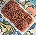 Nordic Ware Wildflower Loaf Pan, 6-Cup, Toffee