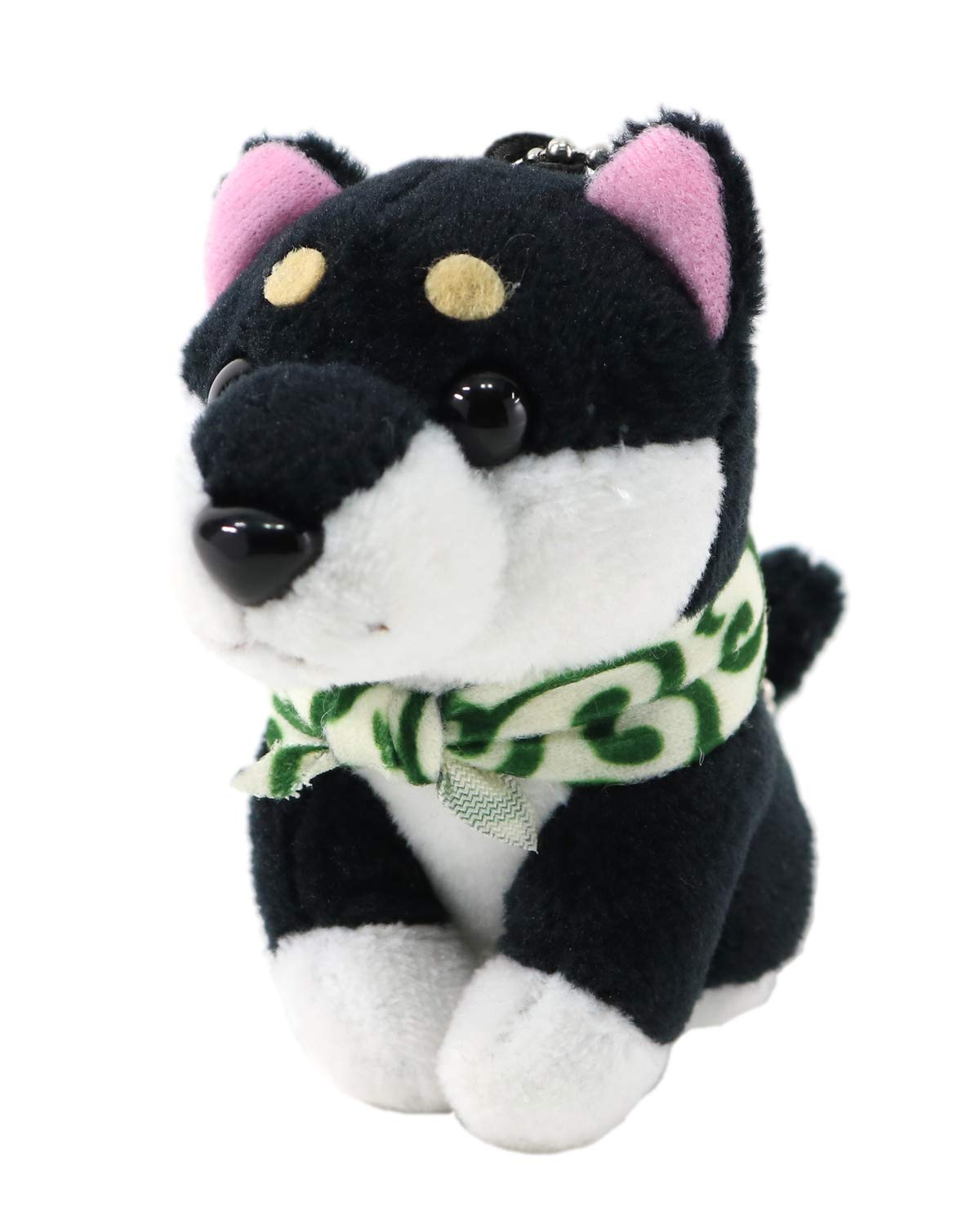Amazon.co.jp: キュート販売 ぬいぐるみ 黒まめしば マスコット D0035