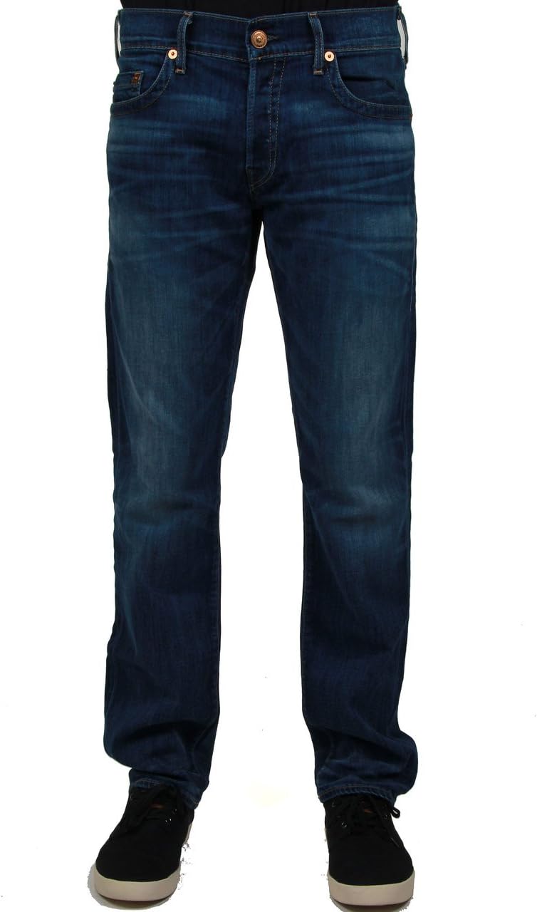 True Religion Men's Geno Slim-Straight Fit Jean In Fairlane