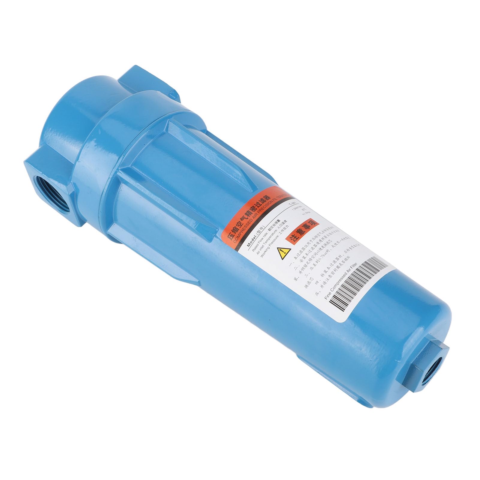 Filtro del compressore dell'aria Separatore olio per olio ad alta efficienza PP Filtro di cotone Elemento in lega di alluminio durevole Involucro per sistemi di compressore d'aria (C-001) (T-001)