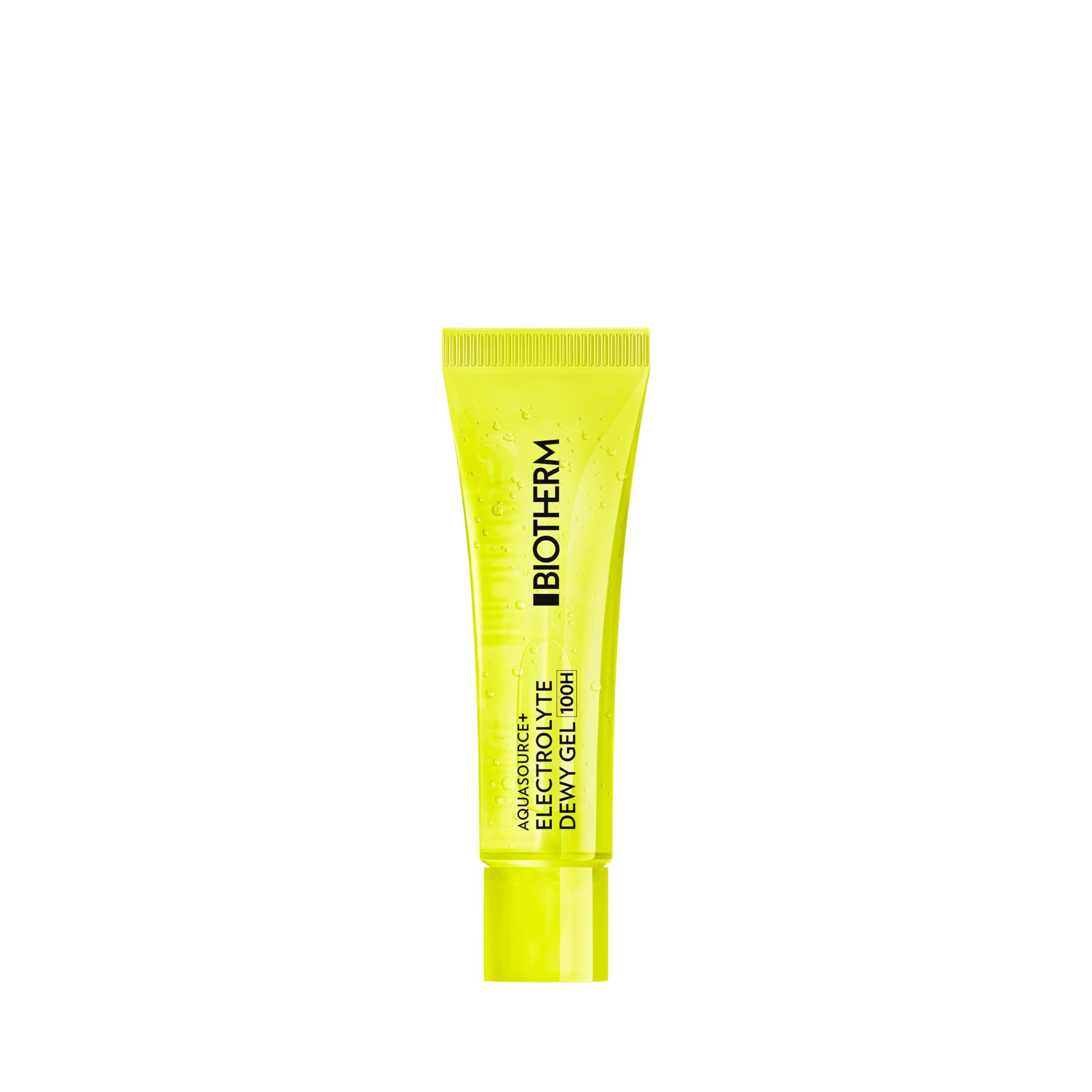 Biotherm Aquasource+ Electrolyte Dewy Gel 100H, glättende Gel-Feuchtigkeitspflege für intensive Hydratation und ein erfrischtes Hautbild, mit Elektrolyten, Hyalu B3 & Biotech Plankton