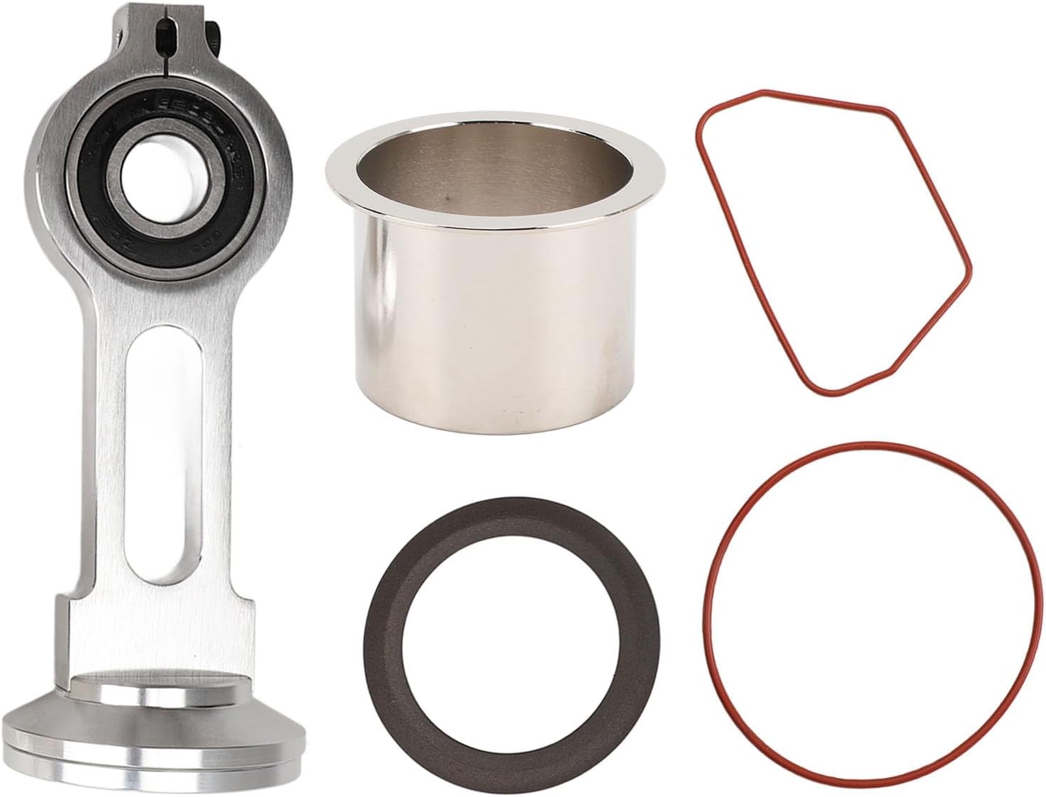 Compressor Piston Kit High Strength Connecting Rod Replacement Set Extend Compressor Life for Oil Compressor Pump kk 4835 Air Compressor Replacement Parts
