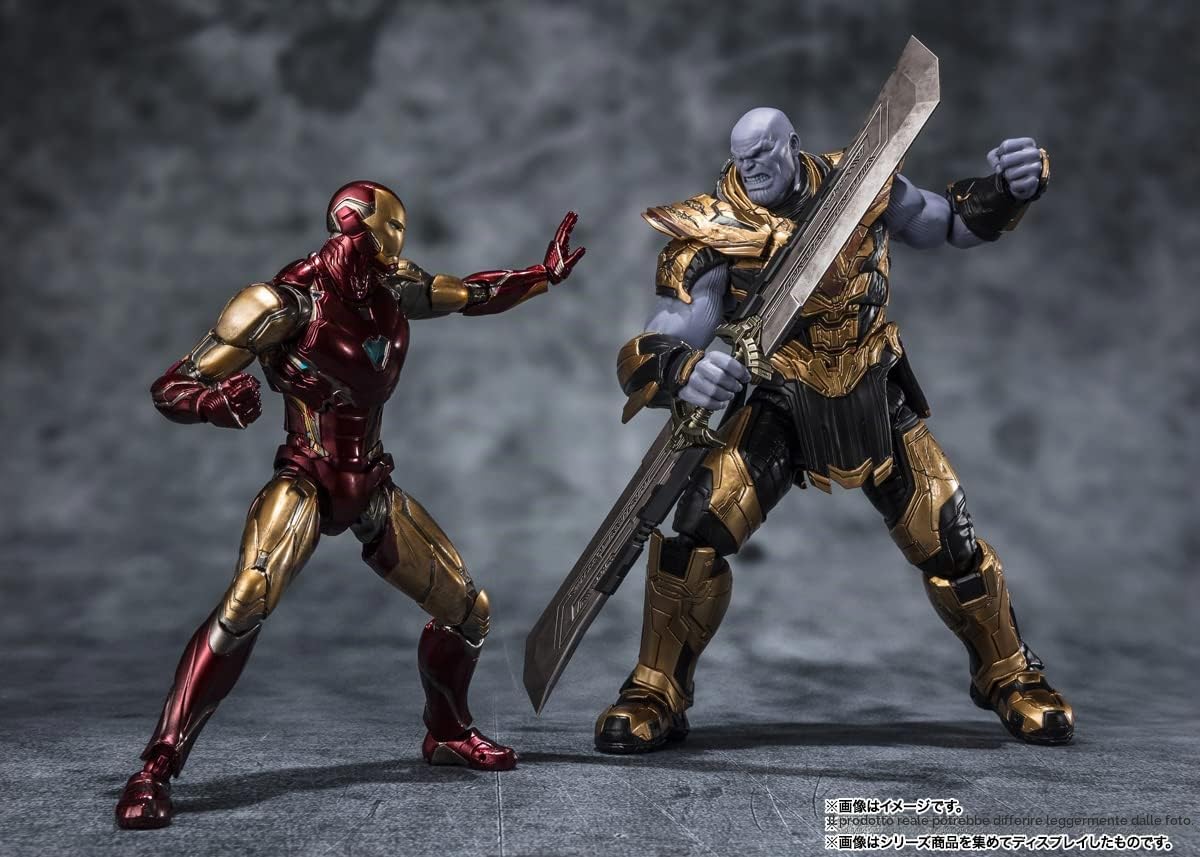 TAMASHII NATIONS BANDAI AVENGERS ENDGAME - Thanos (5ans più tard) - Fig. S.H. Figuarts 19 cm
