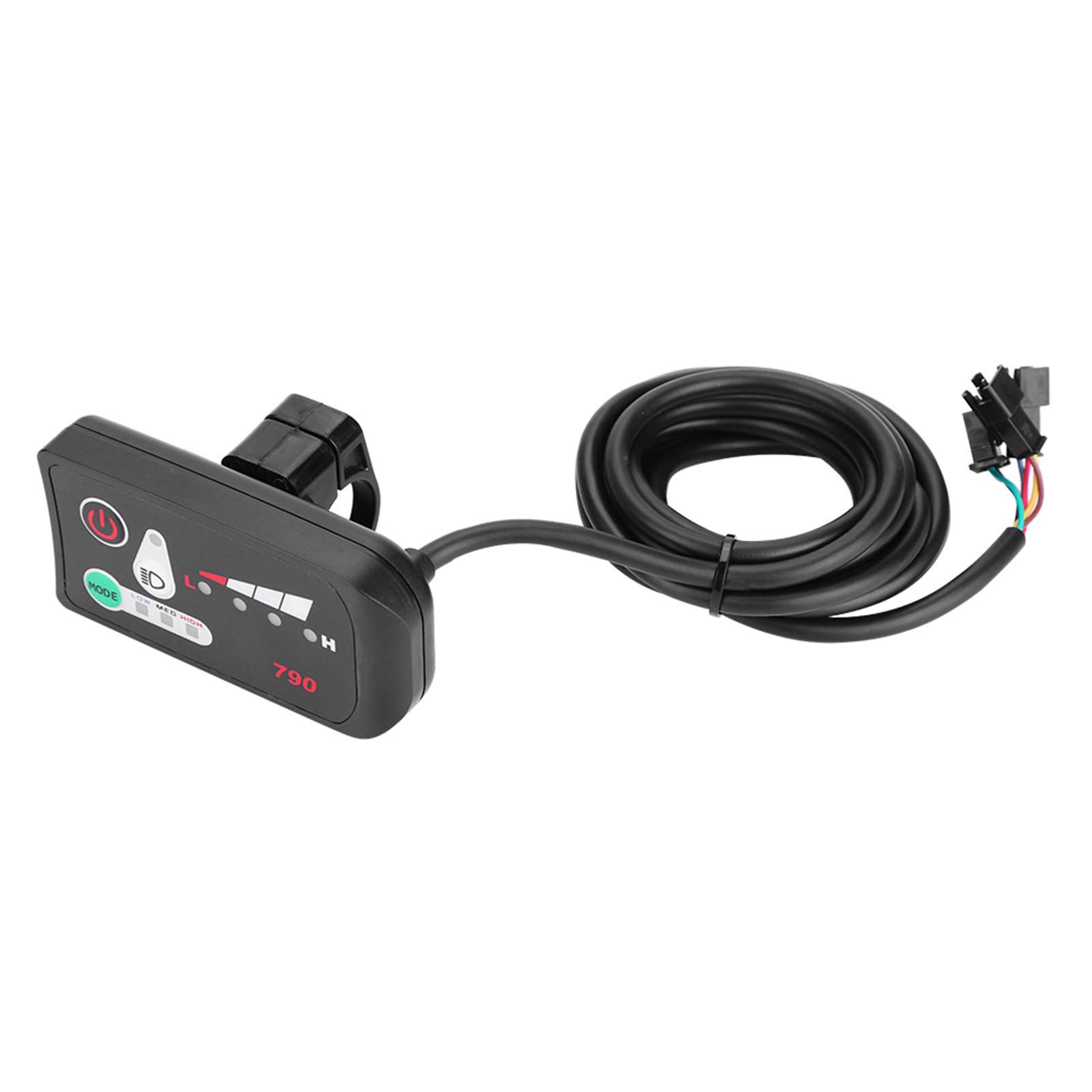 MAGT Display per Bicicletta Elettrica Pannello di Controllo, 24V 36V 48V LCD LED790 Impermeabile per Controller KT (24V)