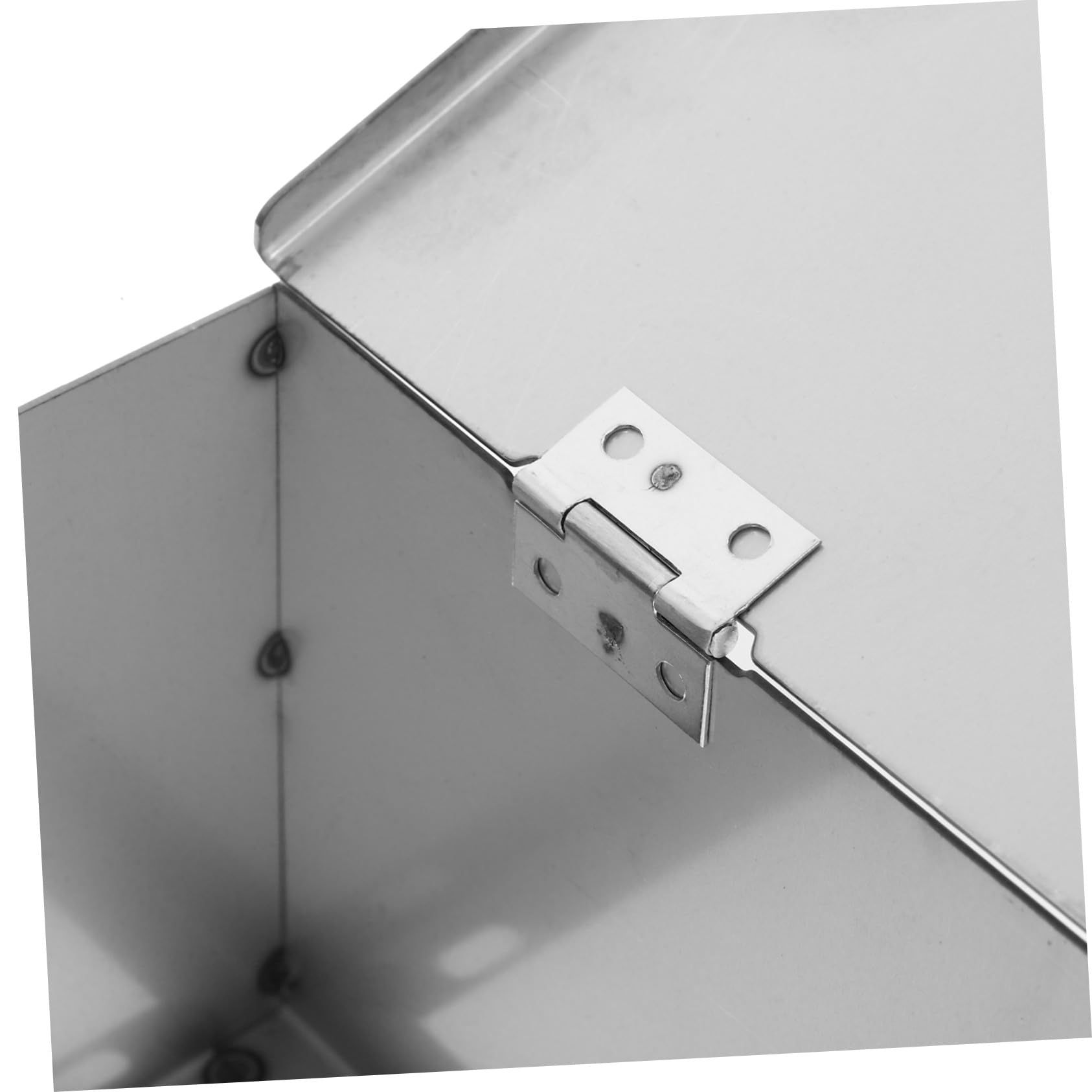 Scatola Protettiva Antifurto in Acciaio Inossidabile per Prese Elettriche da Parete Tipo Copertura e Resistente per Prese Muro Esterno con Design Interruttore