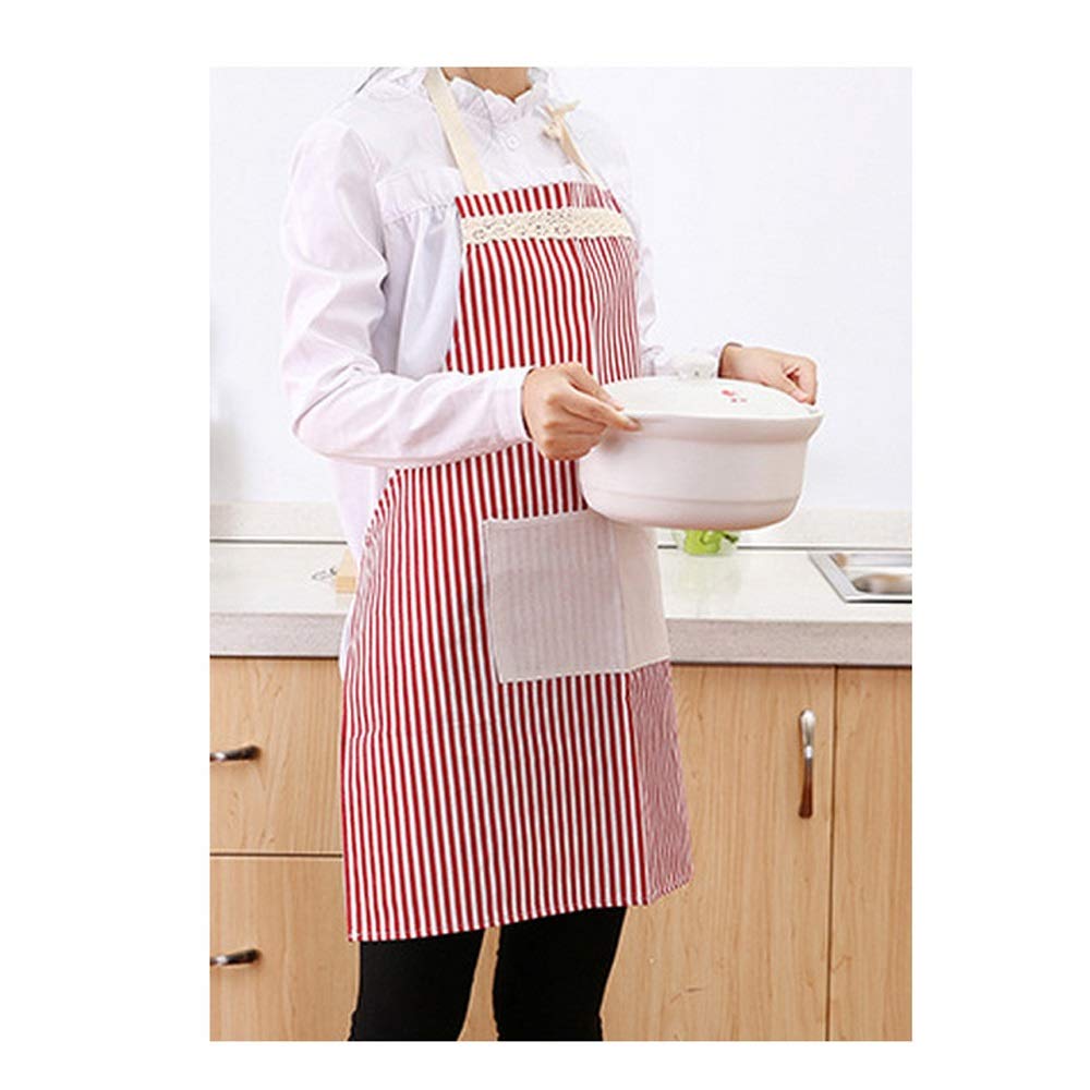 Delantal de algodón de Moda, 5 Piezas, Resistente al Aceite, para Chef, Camarero, con Bolsillos, para Hombre, Mujer, Adulto, chándal, Accesorios de Cocina (Azul).