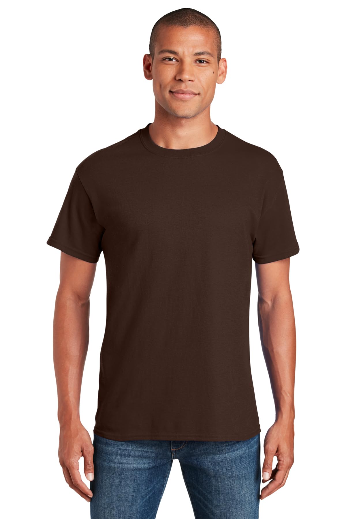 Gildan Camiseta de Algodón Pesado para Adultos, Estilo G5000 Camiseta Hombre (Pack de 3)