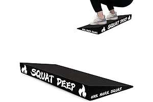 ELEVATED SLANT BOARD FOR WEIGHT LIFTING AND CALF STRETCHING